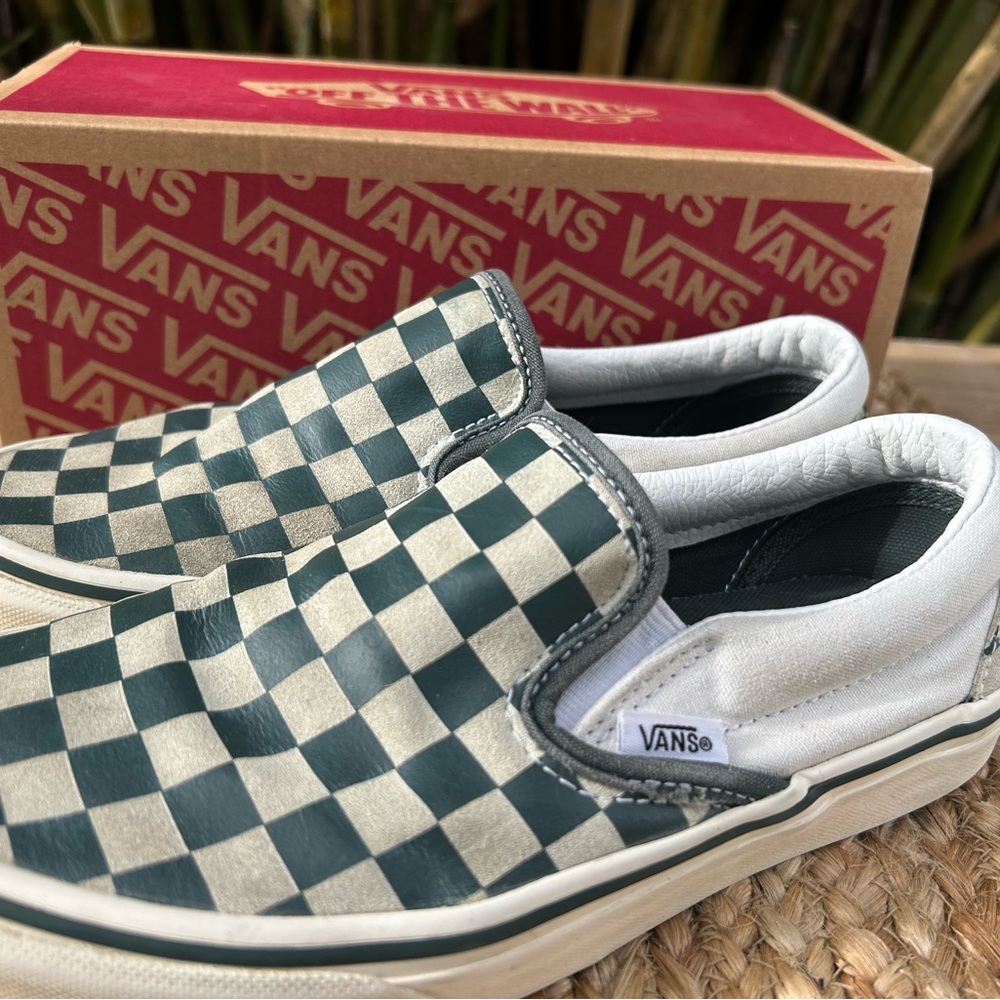 Vans Checkerboard Slip-On Sneakers